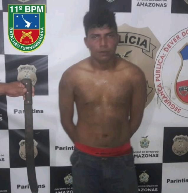 Polícia Militar prende em flagrante homem suspeito de assalto