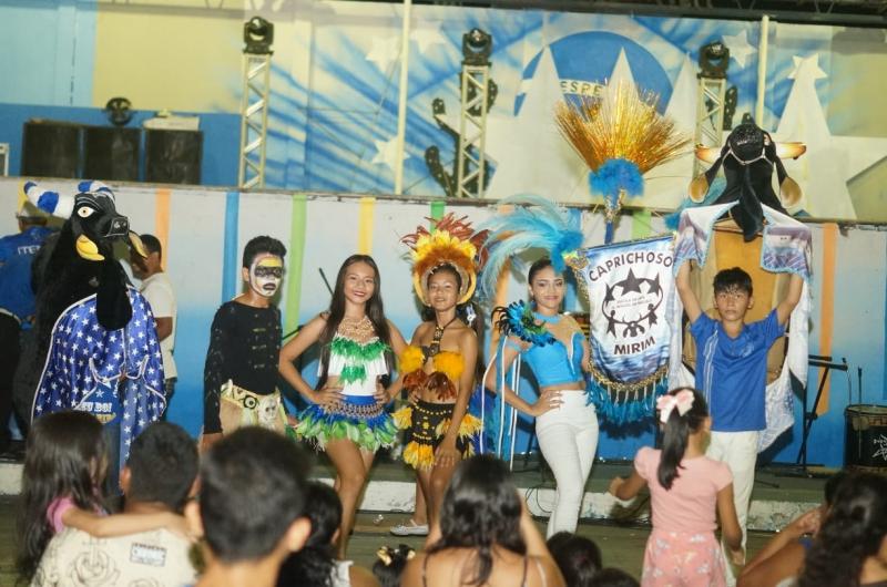 Caprichoso promove escolha de itens mirins na Tarde Alegre Infantil