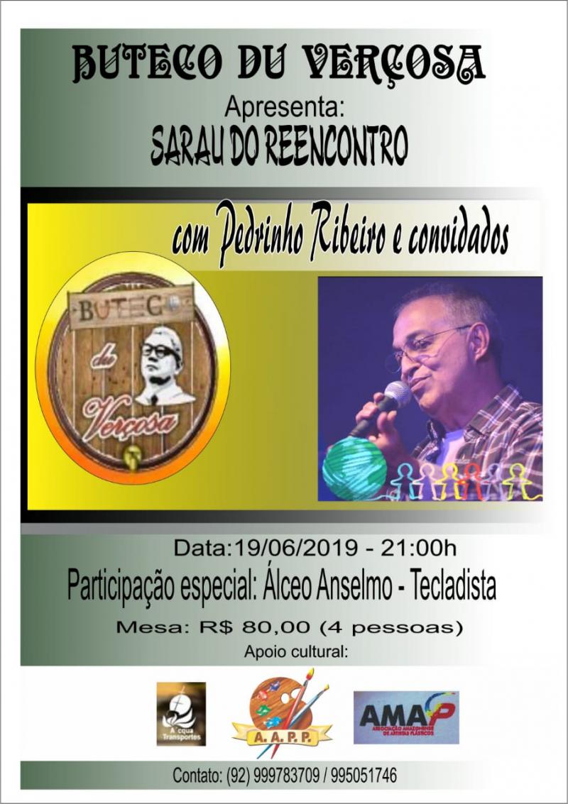 Pedrinho Ribeiro realiza Sarau do Encontro no Dubeteco du Verçosa
