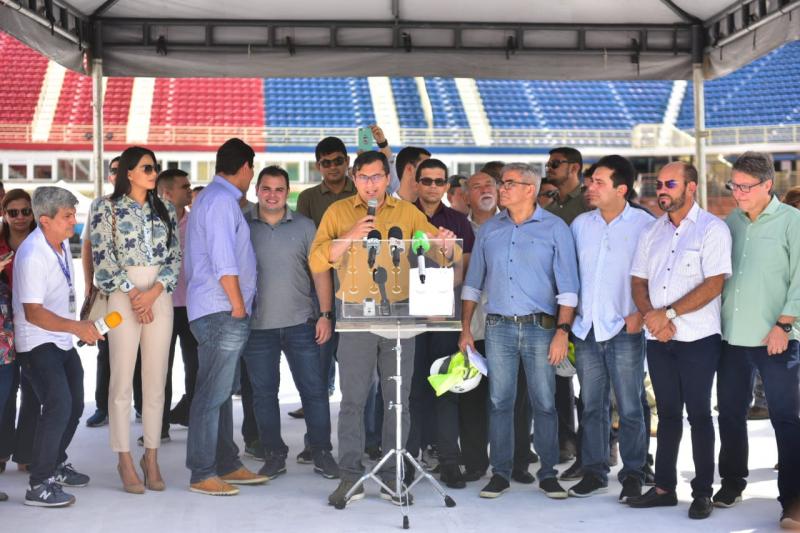 Governador Wilson Lima entrega Bumbódromo de Parintins reformado e com iluminação mais eficiente, que vai gerar 30% de economia em energia  