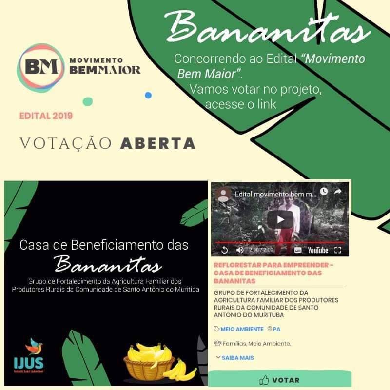Moradores da comunidade do Santo Antônio do Murituba disputam premiação nacional de R$ 100 mil com projeto desenvolvido na zona rural