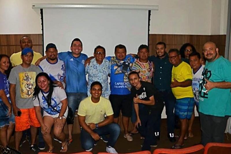 Karu Carvalho ganha apoio de integrantes e sócios da Marujada Guerra, em Manaus