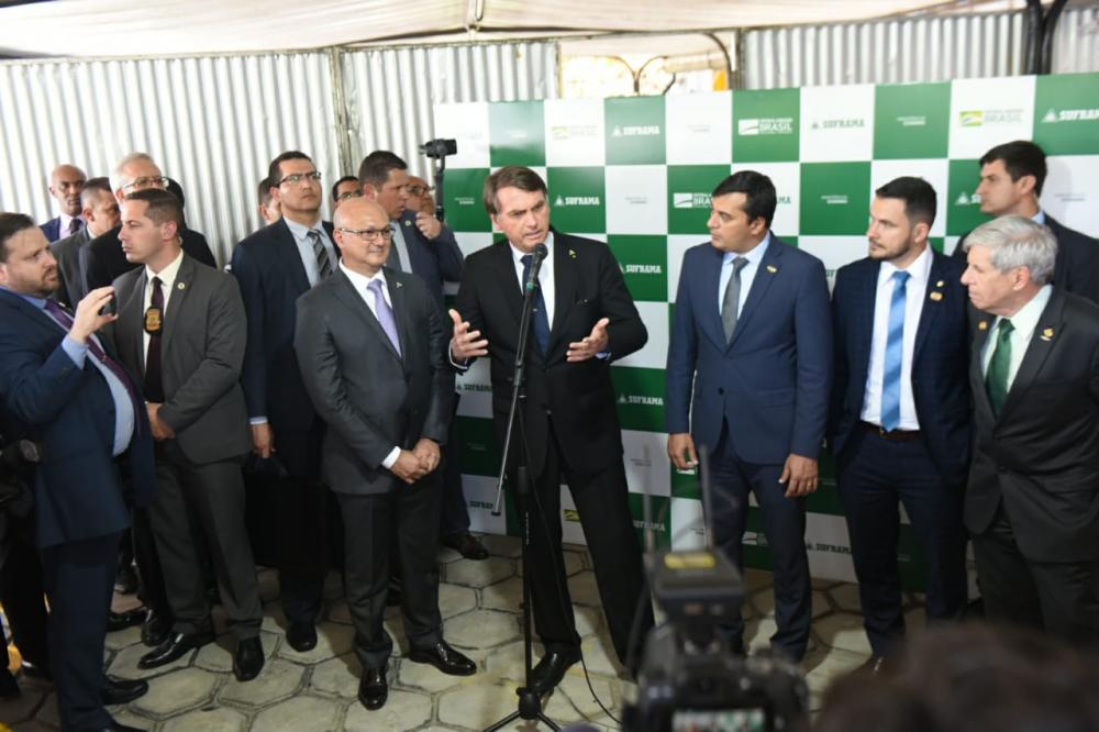 Wilson Lima diz que Bolsonaro e Guedes prometem manter diferencial da ZFM Wilson Lima diz que Bolsonaro e Guedes prometem manter diferencial da ZFM