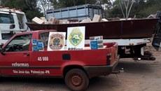 Operação Hórus apreende mais caixas de cigarros contrabandeados do Paraguai