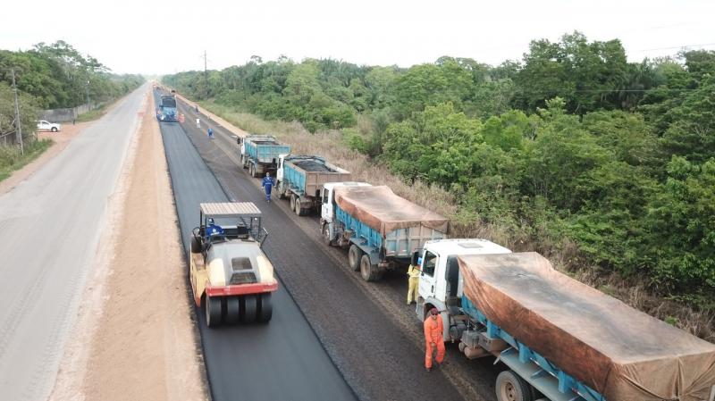 Por determinação de Wilson Lima, obras avançam em 48 municípios amazonenses