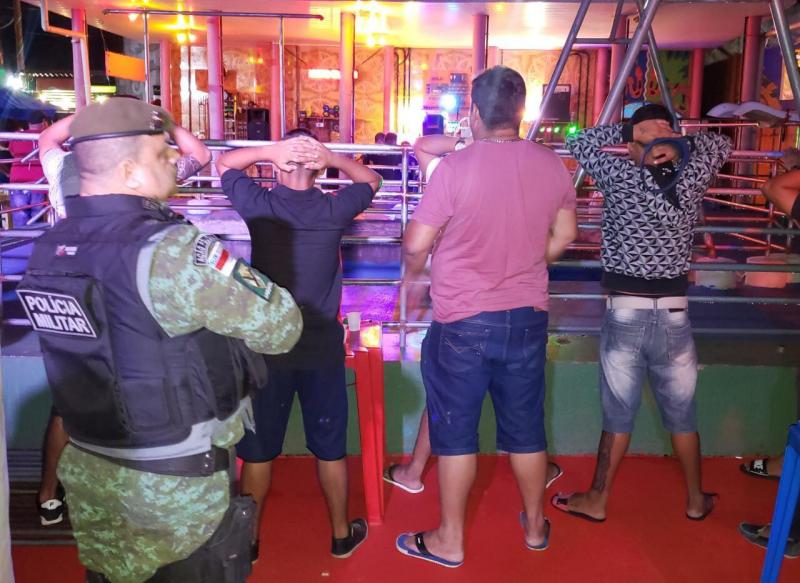 Polícia Militar atua em mais uma operação de fiscalização em bares e casas noturnas na capital amazonense