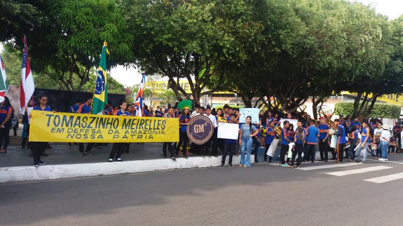 Escola Estadual GM3 realiza ação em defesa da Amazônia 