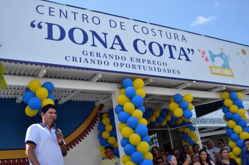 Prefeito de Parintins anuncia compra do prédio do Centro de Costura Dona Cota