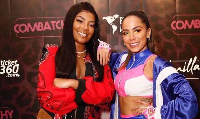 Ludmilla rompe amizade com Anitta, diz colunista Leo Dias