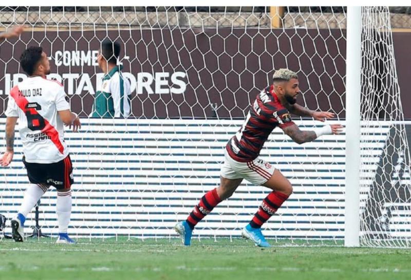 De virada, Flamengo ganha de 2 x 1 do River Plate e se torna bicampeão da Libertadores
