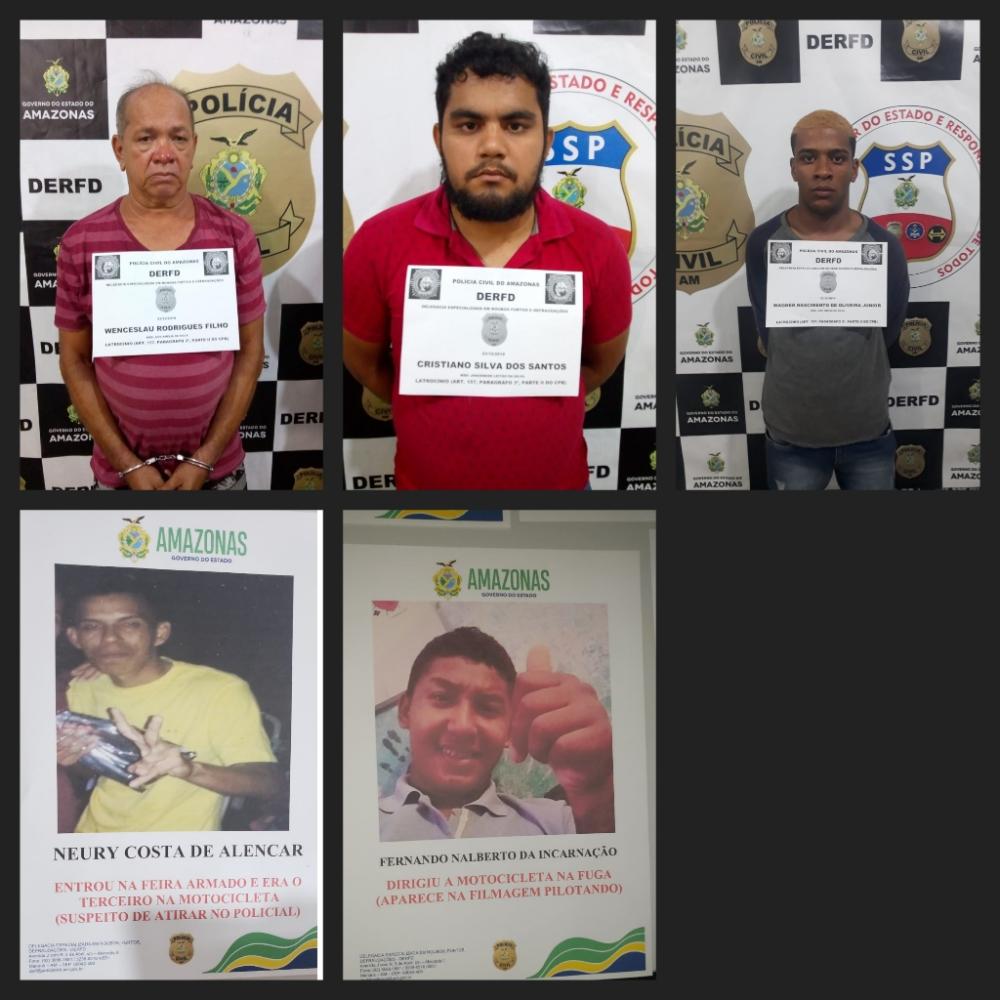 PC prende mais 3 envolvidos no latrocínio de sargento reformado da PM; 3 continuam foragidos