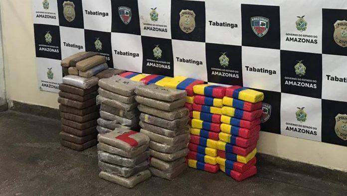 Polícia Federal apreende mais de 400 kg de drogas no Amazonas   