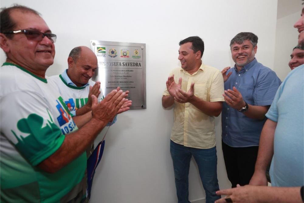 Wilson Lima inaugura UBS concluída com recursos do FTI