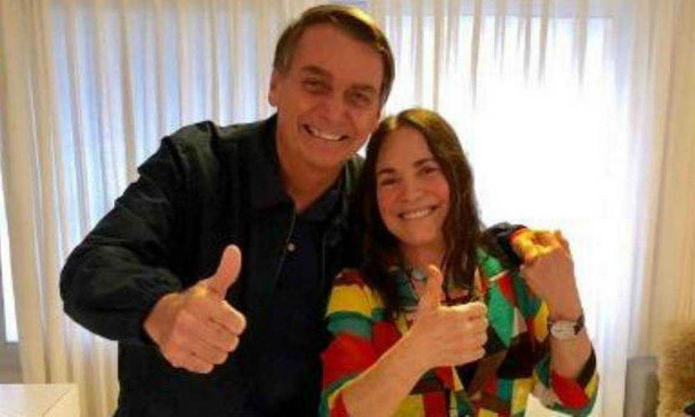 Bolsonaro estuda recriar o Ministério da Cultura para acolher Regina Duarte