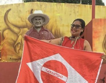 Bisneta do fundador do Garantido representa o Brasil em seminário de cultura na Áustria