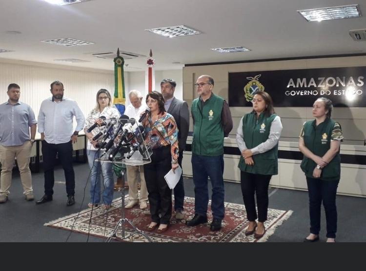 Amazonas tem primeiro caso confirmado de novo coronavírus
