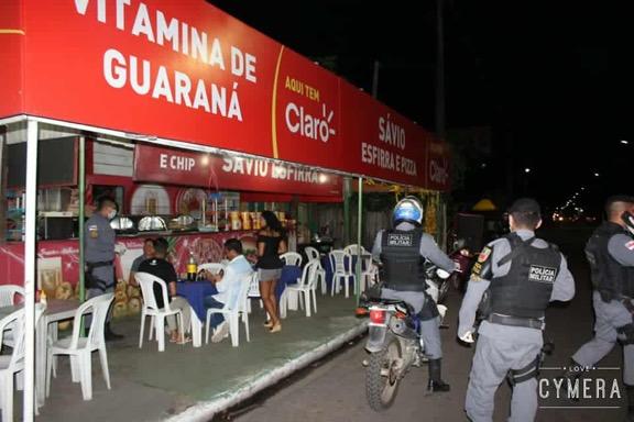 PM fiscaliza quarentena decretada pelo governo com operação “Previna-se”