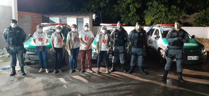 PM e órgãos de saúde intensificam o cumprimento ao toque de recolher em Parintins
