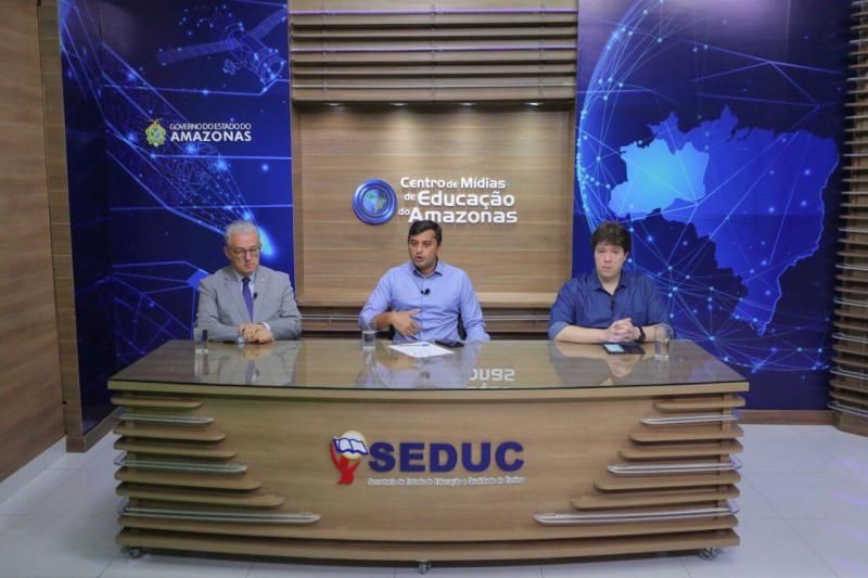 Projeto amazonense ‘Aula em Casa’ será transmitido a 3,5 milhões de alunos de São Paulo