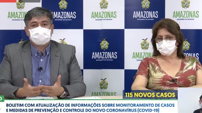 Amazonas tem 532 casos confirmados de coronavírus; 860 estão em investigação