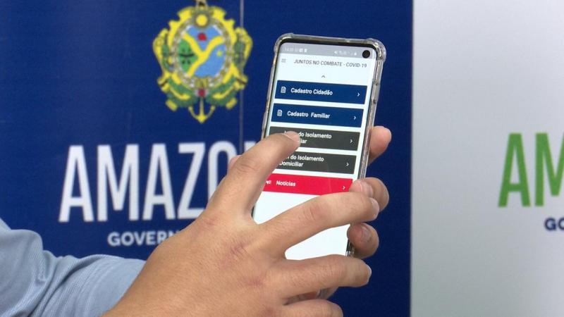 Amazonas adota aplicativo para monitoramento de pacientes com Covid-19 em isolamento domiciliar   