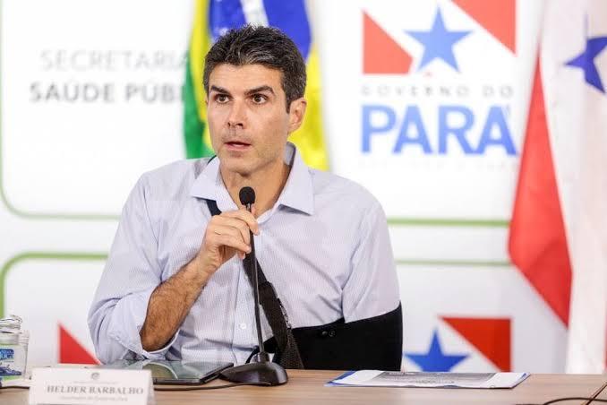 Governador do Pará revela estar com coronavírus e mostra exame