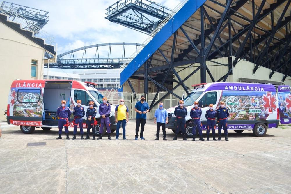 Parintins recebe duas ambulâncias para fortalecer sistema de saúde