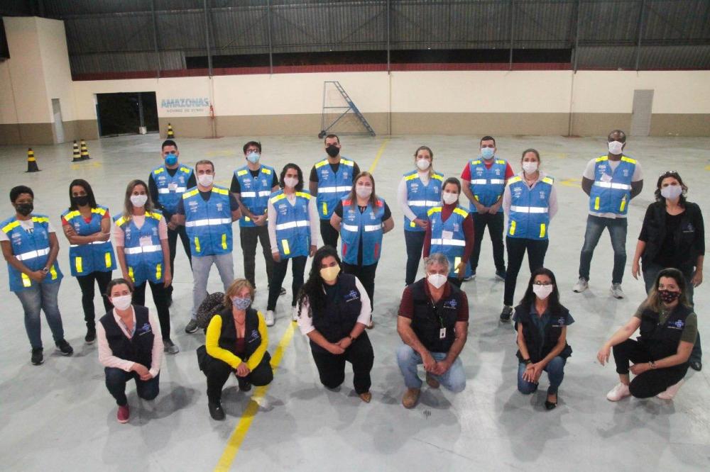 Terceiro grupo de médicos da Força Nacional do SUS chega a Manaus para combate à Covid-19