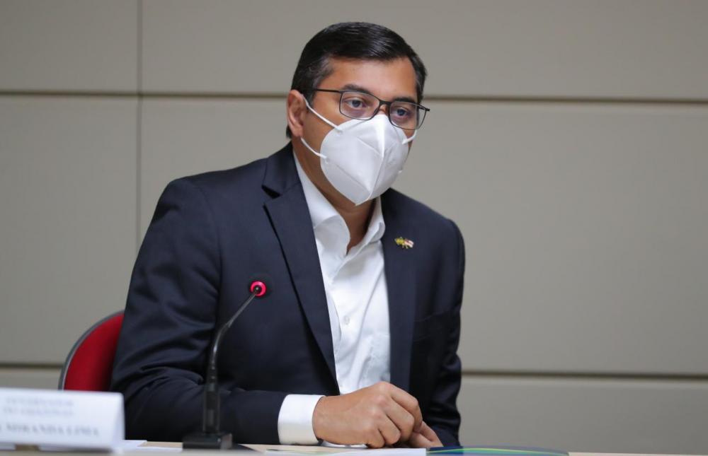 Wilson Lima decreta luto por mortes de Covid-19 no Amazonas