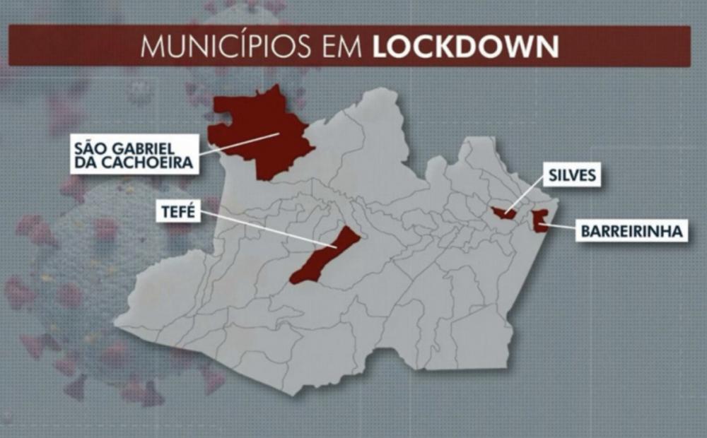 Quatro cidades do interior do AM decretam ‘lockdown’ como medida de prevenção ao novo coronavírus