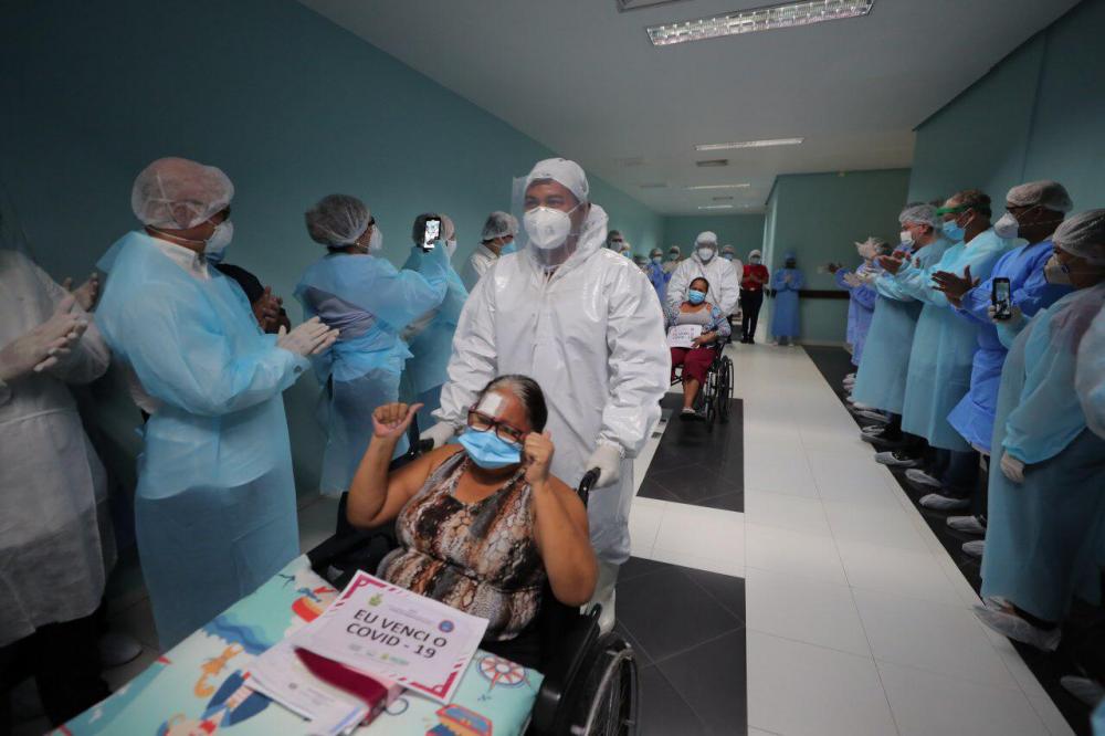 Número de recuperados de Covid-19 no Amazonas ultrapassa 10 mil; infectados somam 18.392