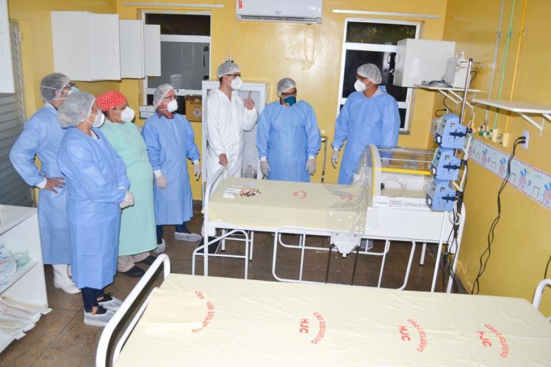 Prefeitura de Parintins inaugura ala com novos leitos no hospital Jofre Cohen 
