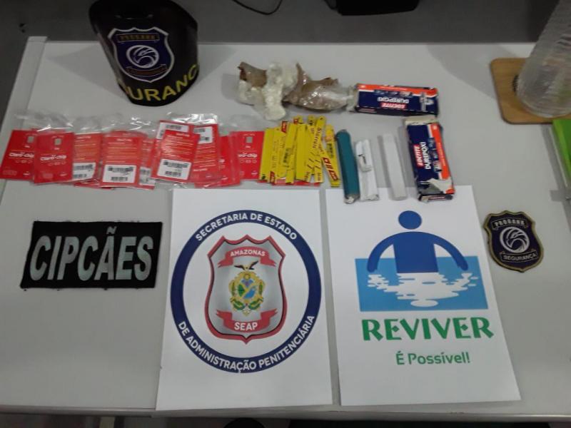 Seap impede novo arremesso de produtos ilegais para o Compaj Seap impede novo arremesso de produtos ilegais para o Compaj