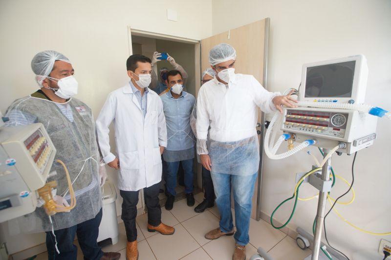 Governo do Pará entrega cinco respiradores ao Hospital 9 de Abril, em Juruti Governo do Pará entrega cinco respiradores ao Hospital 9 de Abril, em Juruti