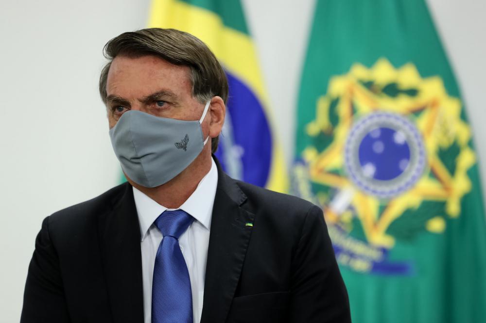 Bolsonaro confirma que seu exame para covid-19 deu positivo