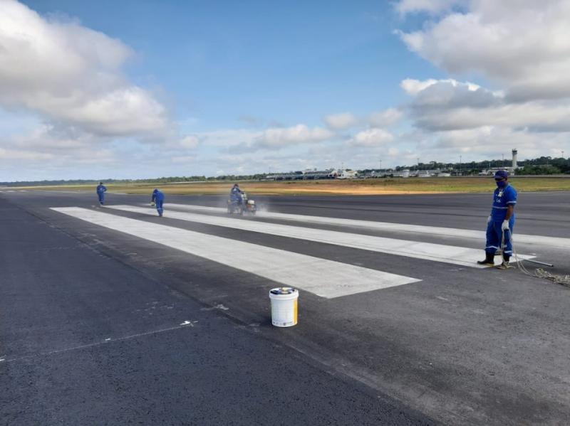 Após dois anos, Infraero anuncia conclusão de obras na pista do Aeroporto de Manaus