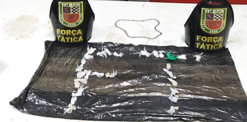PM prende homem por tráfico de drogas no Paulo Corrêa, em Parintins