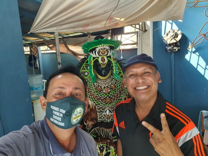 Ex-pajé do Caprichoso declara apoio à Babá Tupinambá como pré-candidato a vereador