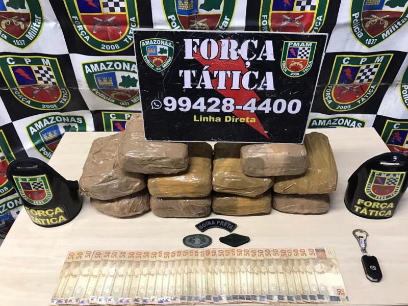 Oito pessoas são presas em Manaus, a maioria por receptação de drogas Oito pessoas são presas em Manaus, a maioria por receptação de drogas