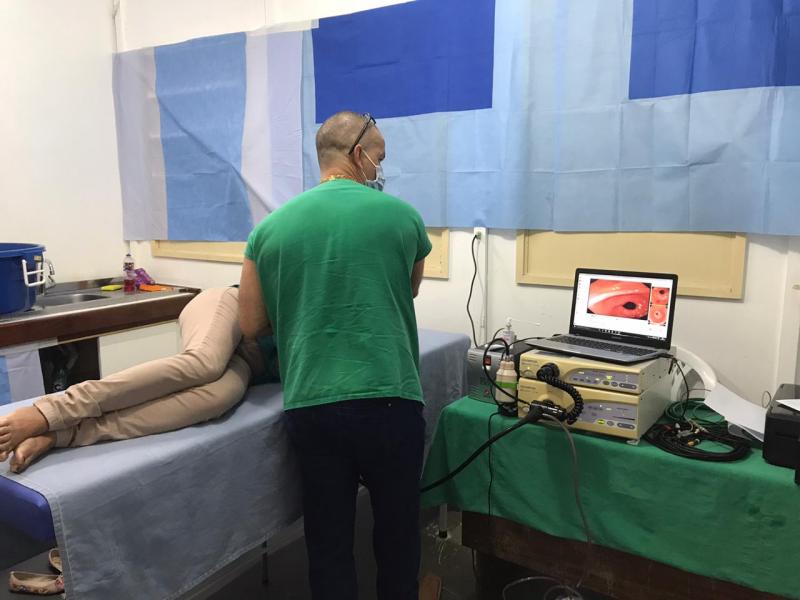 Ambulatório de Especialidades de Parintins passa a disponibilizar exame de endoscopia