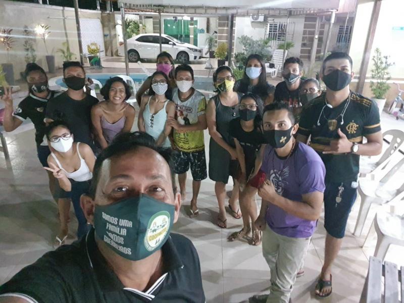 Babá Tupinambá recebe apoio de lideranças jovens católicas de Parintins