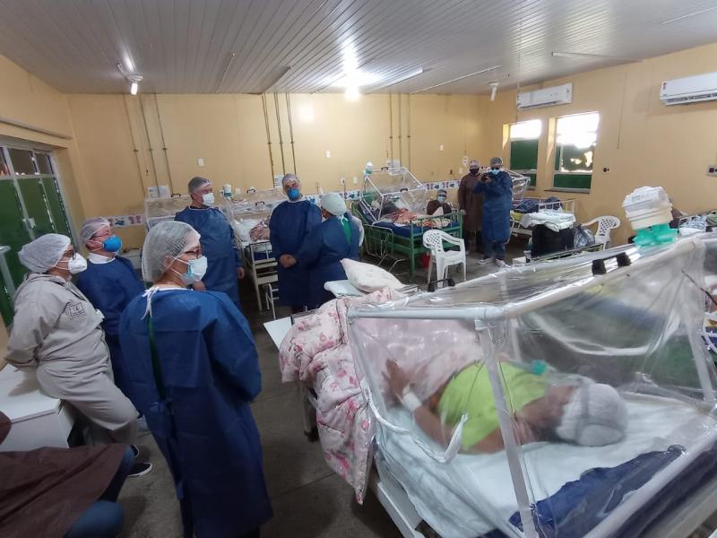 Parintins chega a 56 pacientes internados com Covid-19, o maior número da pandemia
