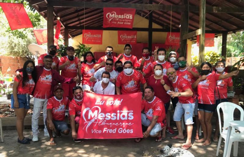 Sócios encarnados de Barreirinha declaram apoio a chapa de Messias e Fred