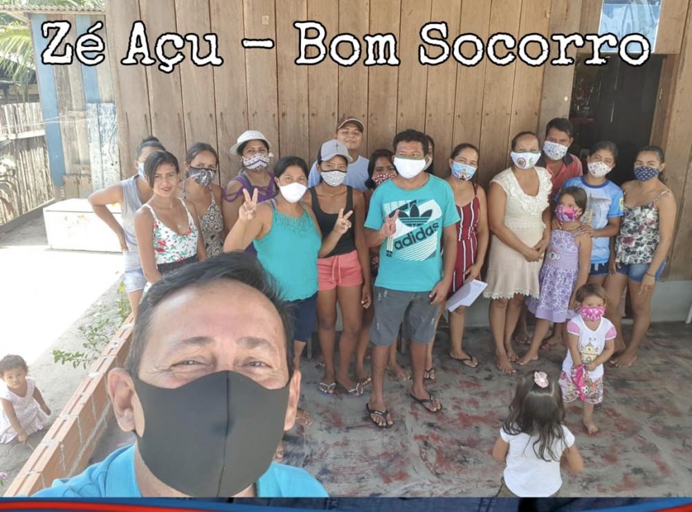 Babá Tupinambá recebe apoio de comunitários do Bom Socorro do Zé Açú