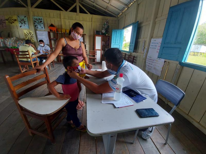 UBS Fluvial promove 400 atendimentos em viagem a comunidades no Rio Amazonas