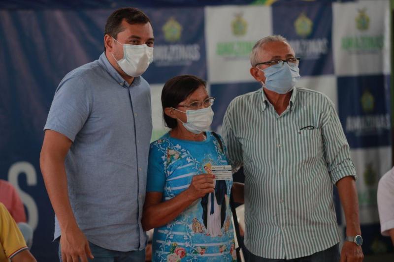 Governador Wilson Lima anuncia ações nas áreas de saúde e produção rural, em Pauini