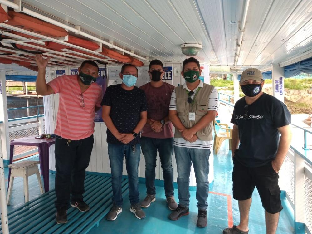 Dsei/Parintins amplia combate à Covid-19 na região do rio Andirá com Uapi móvel fluvial