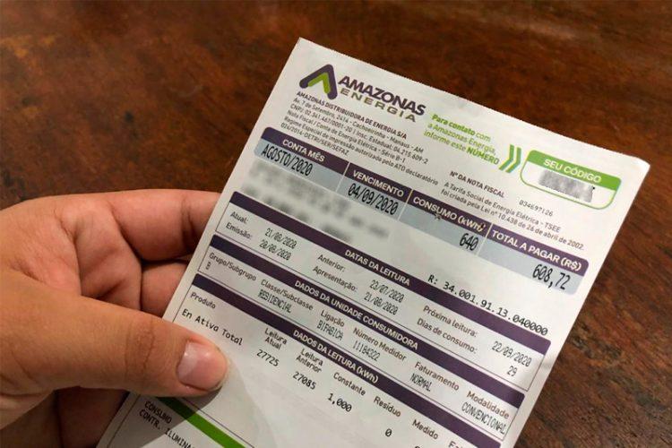 Conta de luz no Amazonas ficará 4,30% mais cara a partir de domingo