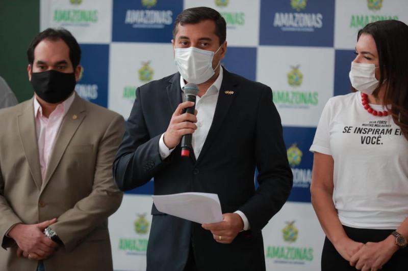 Wilson Lima anuncia pagamento do 13º e antecipação do salário de dezembro no Amazonas