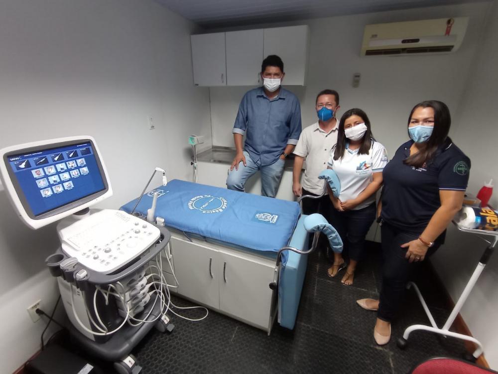 UBS Fluvial de Parintins ganha ultrassonografia e equipamentos para laboratório